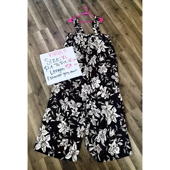 ARULA Floral Wide Leg Jumpsuit - Picture 10 of 11